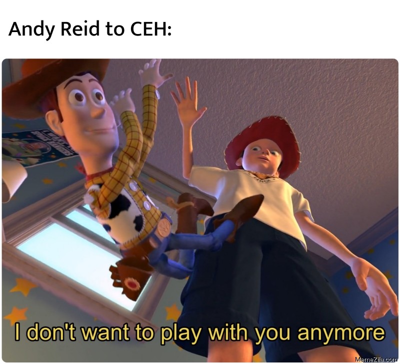 Andy Reid to CEH I don't want to play with you anymeme meme