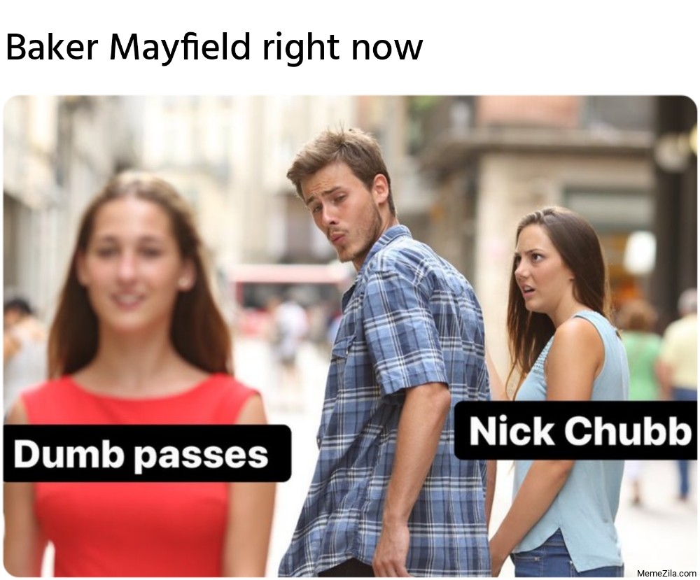 Baker Mayfield right now meme