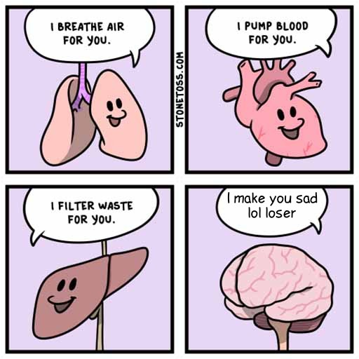 I make you sad lol loser meme