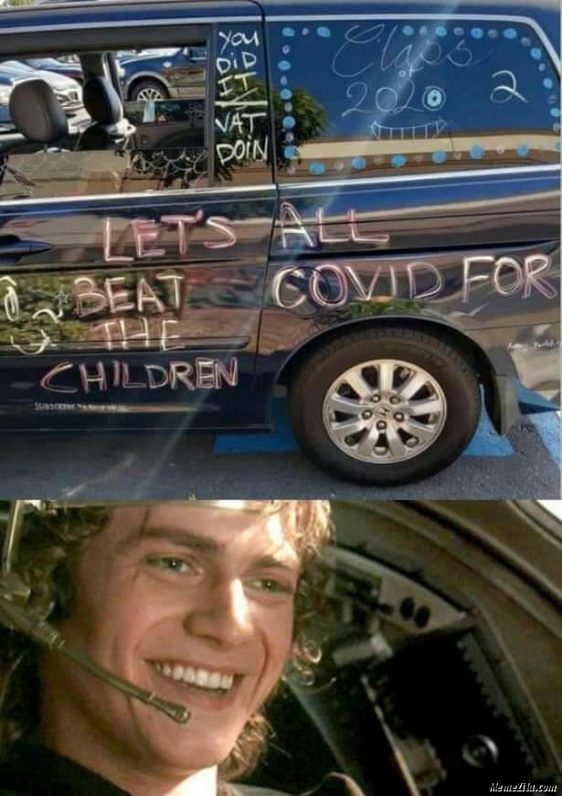 Lets all beat covid for the children Lets beat the children all for covid meme