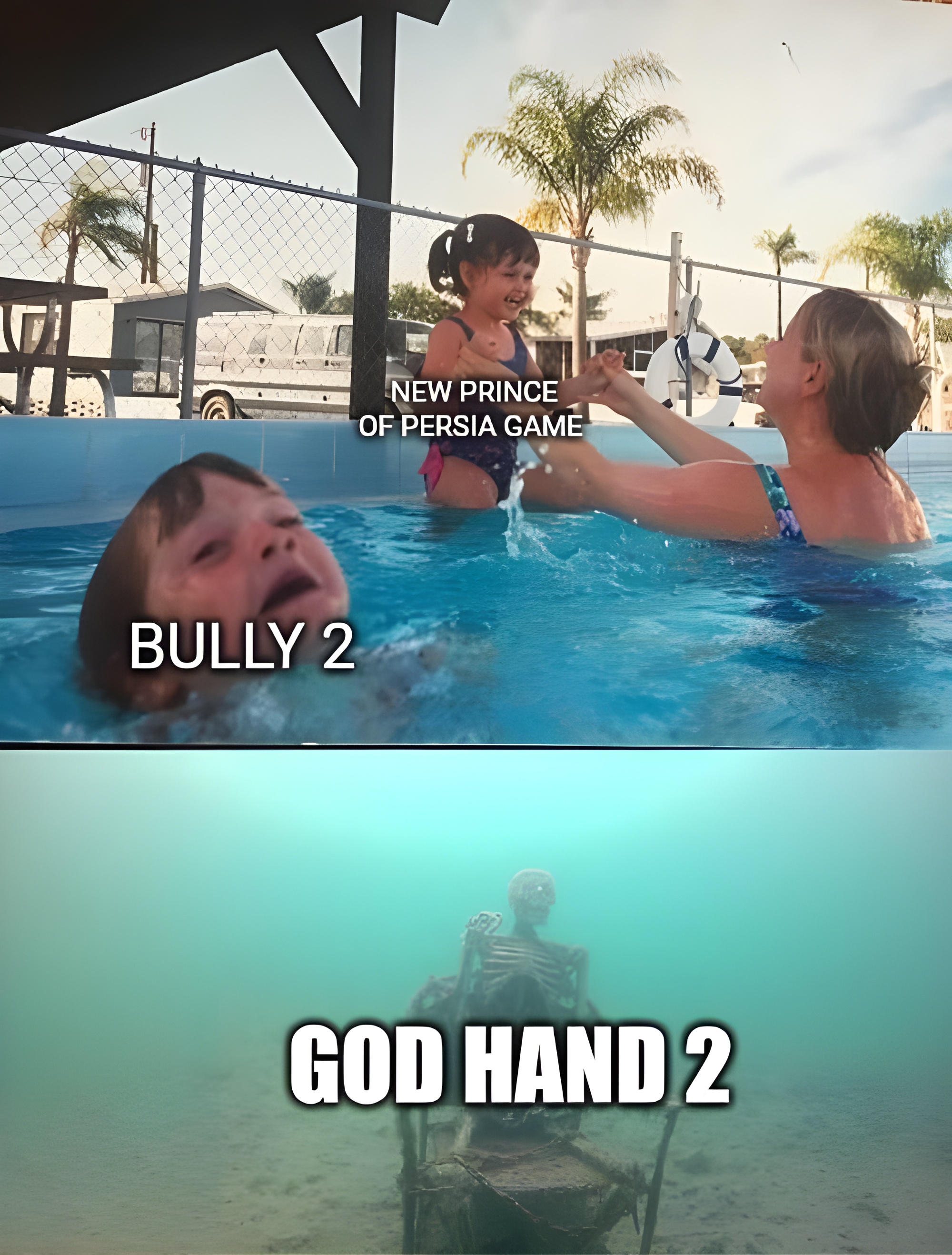 New Prince Of Percia Game Bully 2 God Hand 2 meme