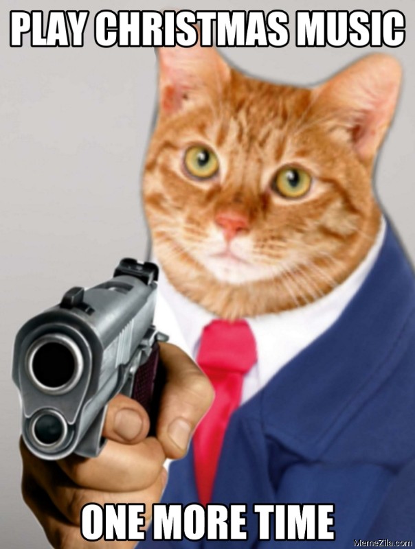 Play christmas music one more time meme