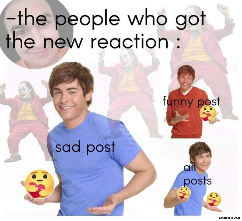 The people who got the new care reaction meme