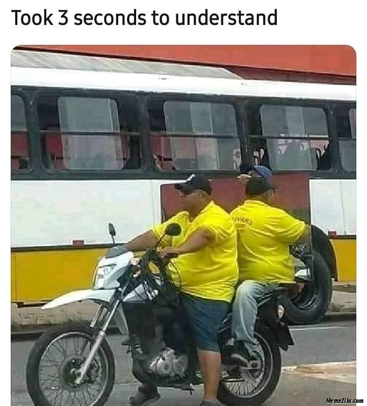 Took 3 seconds to understand meme