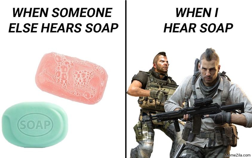 When someone else hears soap When I hear soap meme