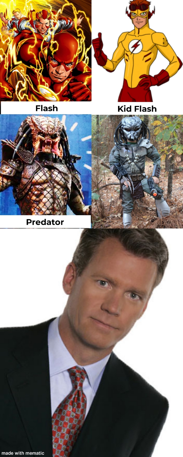 Flash Kid Flash Predator Kid Predator meme