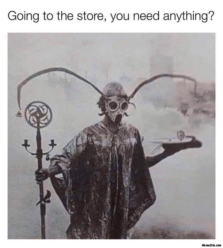 Going to the store You need anything meme