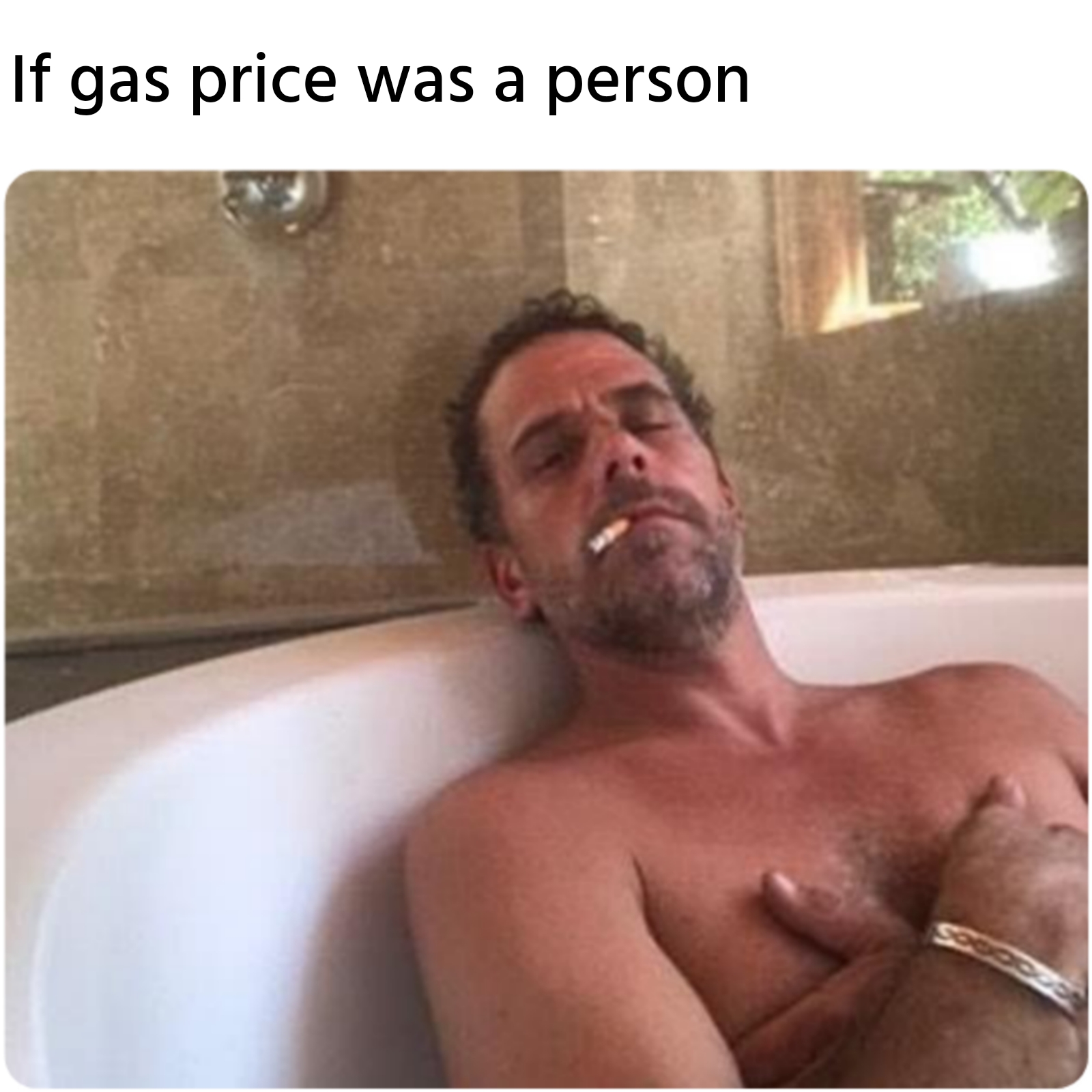 If gas price was a person meme