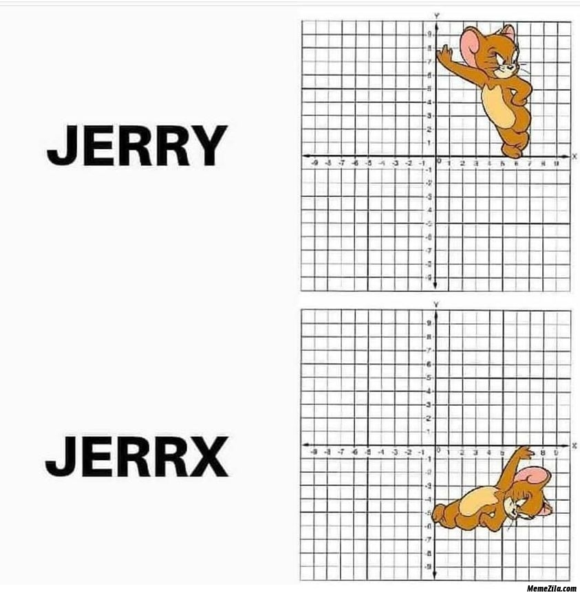 Jerry vs Jerrx meme